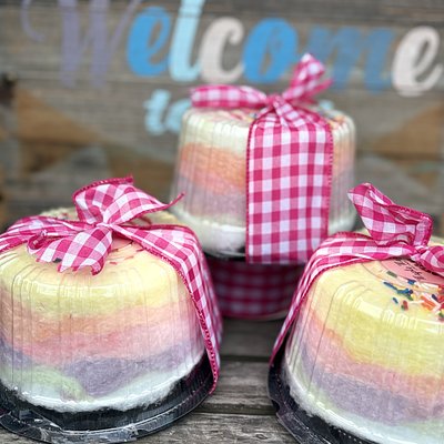 Mini 6" Cotton Candy Cakes
